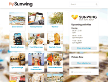 Tablet Screenshot of calabona.sunwing.net