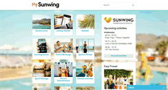 Desktop Screenshot of makrigialos.sunwing.net