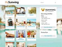 Tablet Screenshot of kallithea.sunwing.net